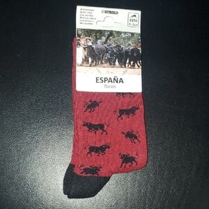 Espana Toro Toros Socks Size 3 - 5-1/2